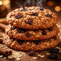Super Size Oatmeal Raisin Cookies