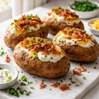 Super Stuffed Baked Potatoes