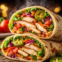 Super Turkey Wraps with a Kick