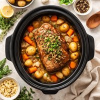 Super Yummy Crock Pot Pork Roast