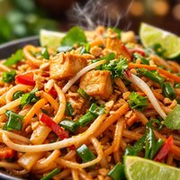 Super Yummy Vegetarian Pad Thai