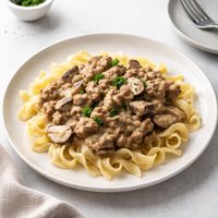 Supper Easy Turkey Stroganoff