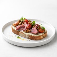 Supper on a Bread Slice