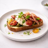 Supper on Italian Bread