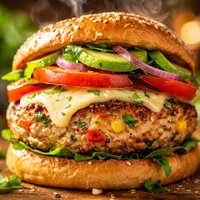Sw Style Turkey Burgers Oamc