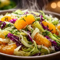 Swedish Cabbage and Orange Salad
