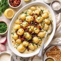 Swedish Creamed Potatoes from Skane Skansk Potatis