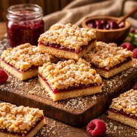 Swedish Jam Shortbread