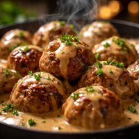 Swedish Meatballs with Sauce