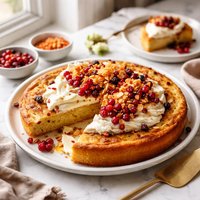 Swedish Saffranspannkaka Saffron Cake