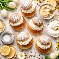 Swedish Semlor