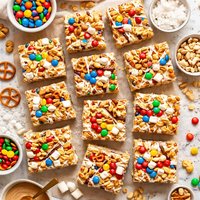 Sweet and Salty Cereal Bars
