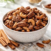 Sweet and Salty Cinnamon Nuts