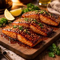 Sweet and Saucy Grilled Salmon