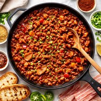 Sweet and Smoky Barbecue Beans