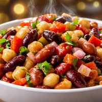 Sweet and Sour Bean Salad