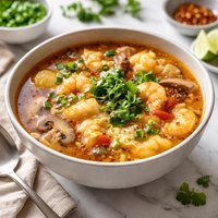 Sweet and Sour Egg Drop Soup