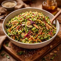 Sweet and Sour Ramen Broccoli Slaw