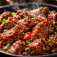 Sweet and Spicy Asian Pork Crockpot