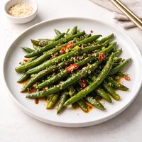 Sweet and Spicy Green Beans