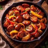 Sweet and Spicy Kielbasa Saute