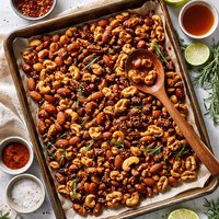 Sweet and Spicy Mixed Nuts