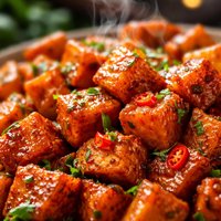 Sweet and Spicy Sweet Potatoes