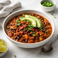 Sweet and Spicy Vegan Chili