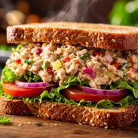 Sweet and Zingy Tuna Sandwich