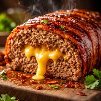 Sweet Bacon and Cheese Meatloaf