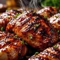 Sweet Barbecue Broiled or Grilled Chicken