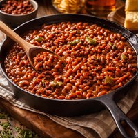 Sweet Bourbon Baked Beans