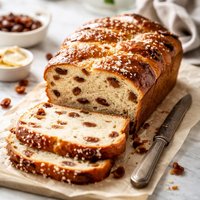 Sweet Bread with Raisins