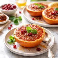 Sweet Broiled Grapefruit