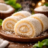 Sweet Coconut Roll