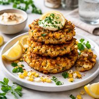 Sweet Corn Crab Cakes