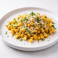 Sweet Corn with Parmesan and Cilantro