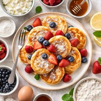 Sweet Cottage Cheese Latkes