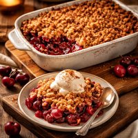 Sweet Dreams Crunch Cherry Dump Cake