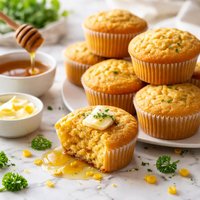 Sweet Gluten Free Sweet Cornbread or Corn Muffins
