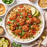 Sweet Heat Peanut Chicken