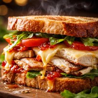 Sweet Hot Turkey and Brie Sandwich