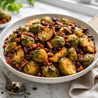 Sweet Maple Roasted Brussels Sprouts