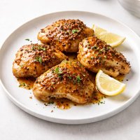 Sweet Mustard Chicken Thighs