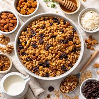 Sweet N Crunchy Raisin Nut Granola