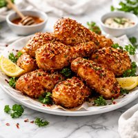 Sweet N Hot Oven Fried Chicken