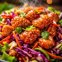 Sweet N Sour Chicken Slaw