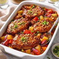 Sweet N Sour Pork Chop Bake