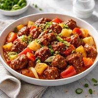 Sweet N Sour Pork Stir Fry from Light Tasty