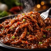 Sweet N Spicy Crock Pot Barbecue